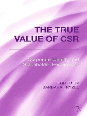 cover image of The True Value of CSR